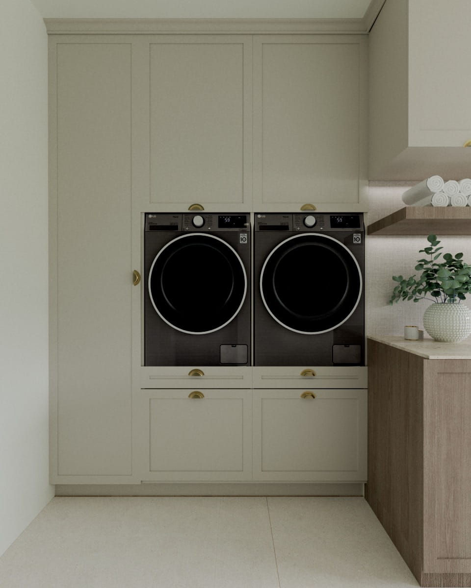 Dom jednorodzinny – gabinet – projekt wnętrza Anna Walkowiak